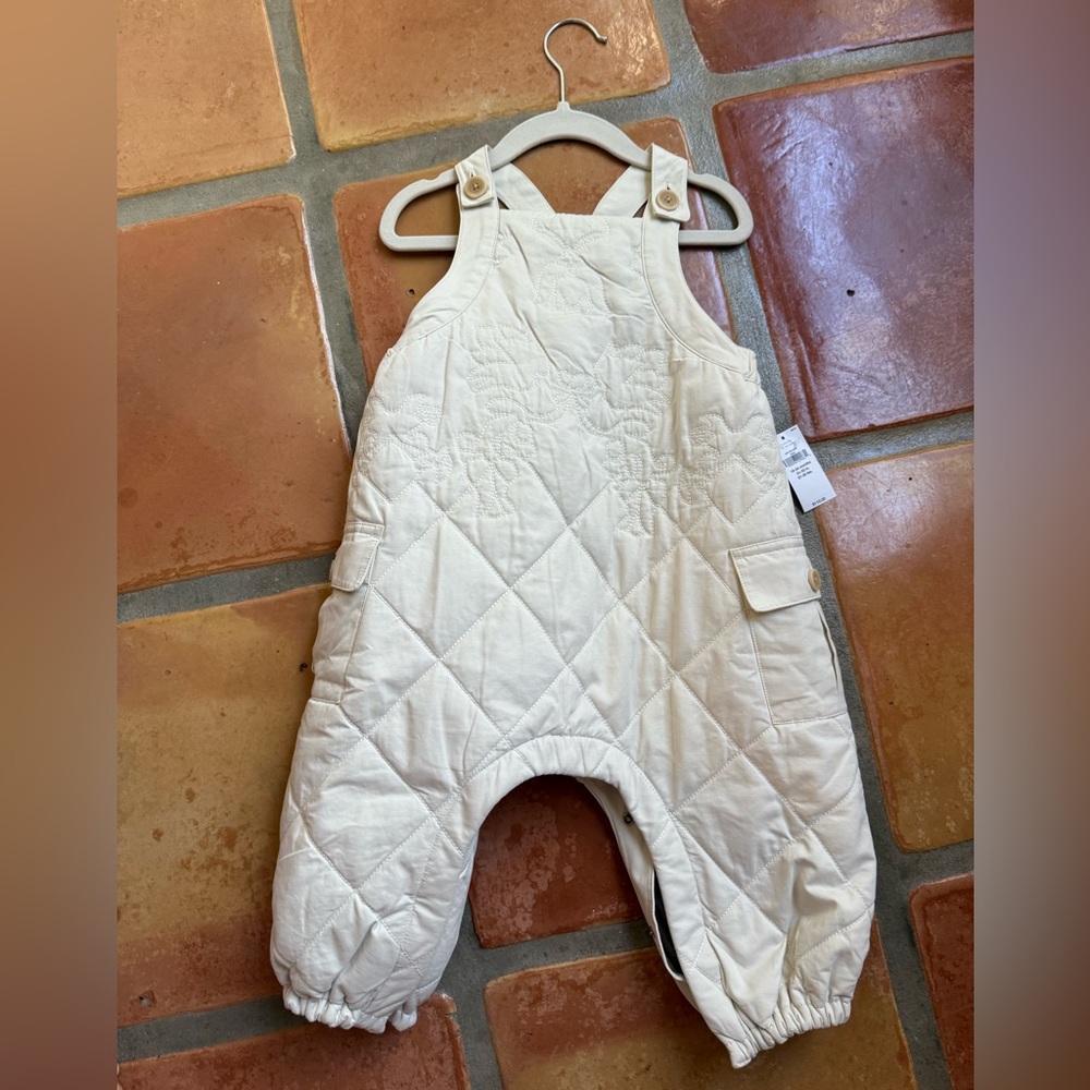 Banana Republic Cream Quilted Accessories